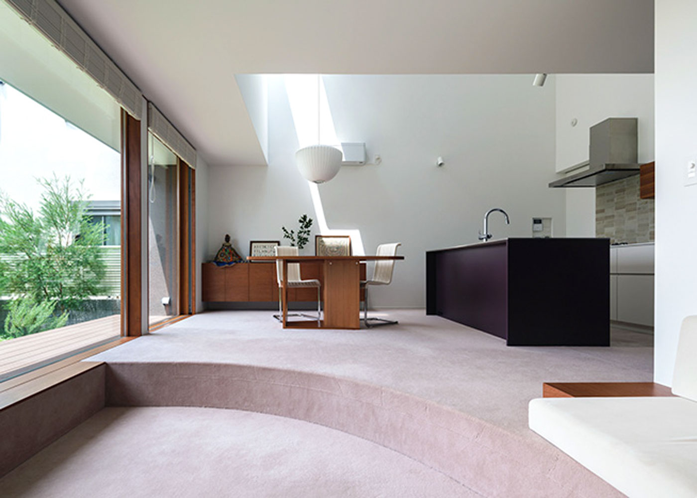 リビングのダウンフロア